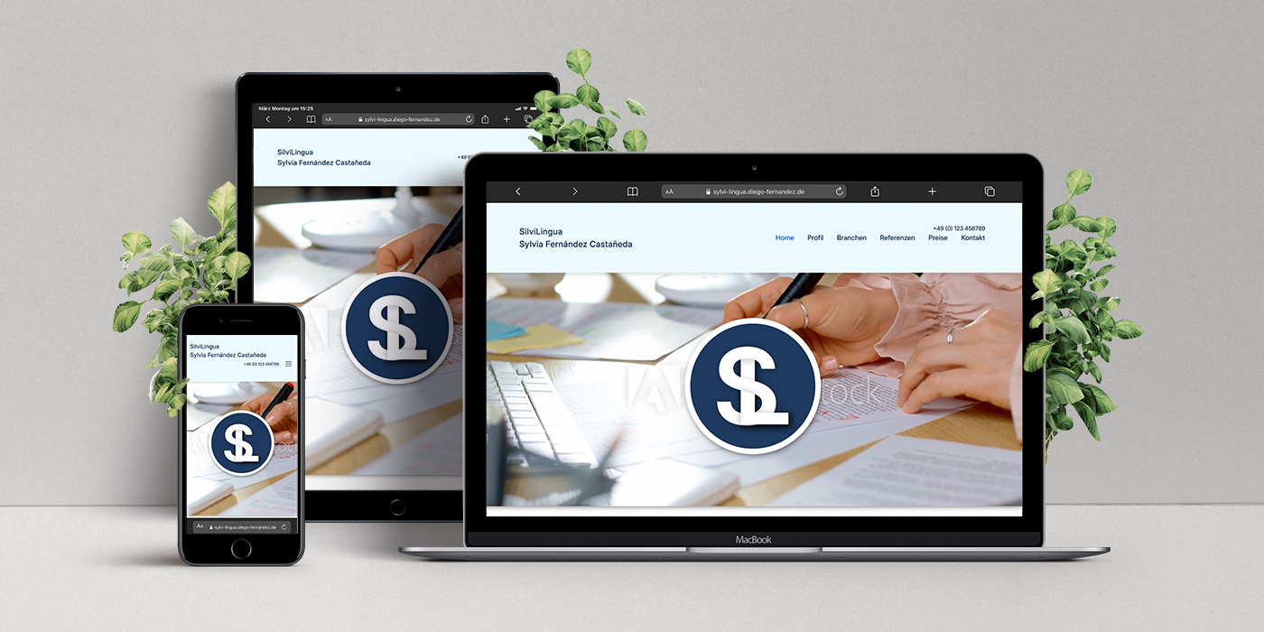 Mockup Sylvi-Lingua