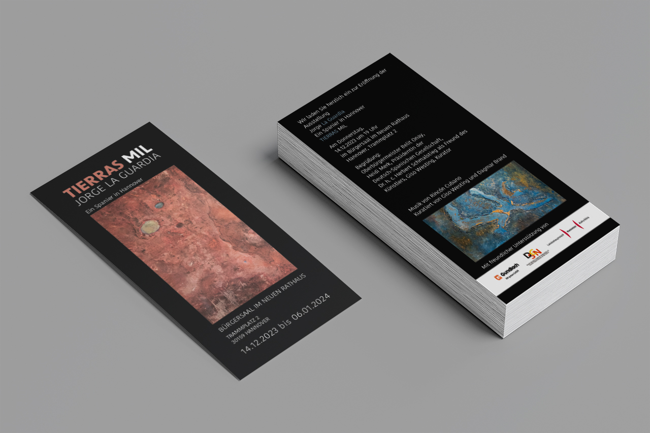 Tierras Mil flyer Mockup